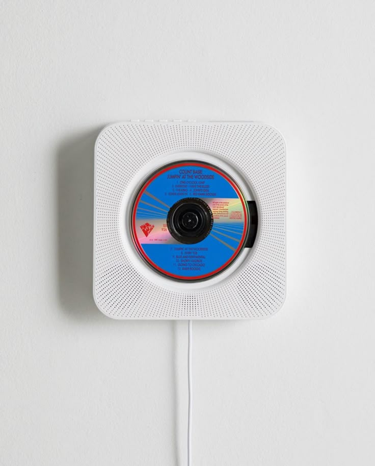 Wall Mounted CD and Bluetooth Speaker