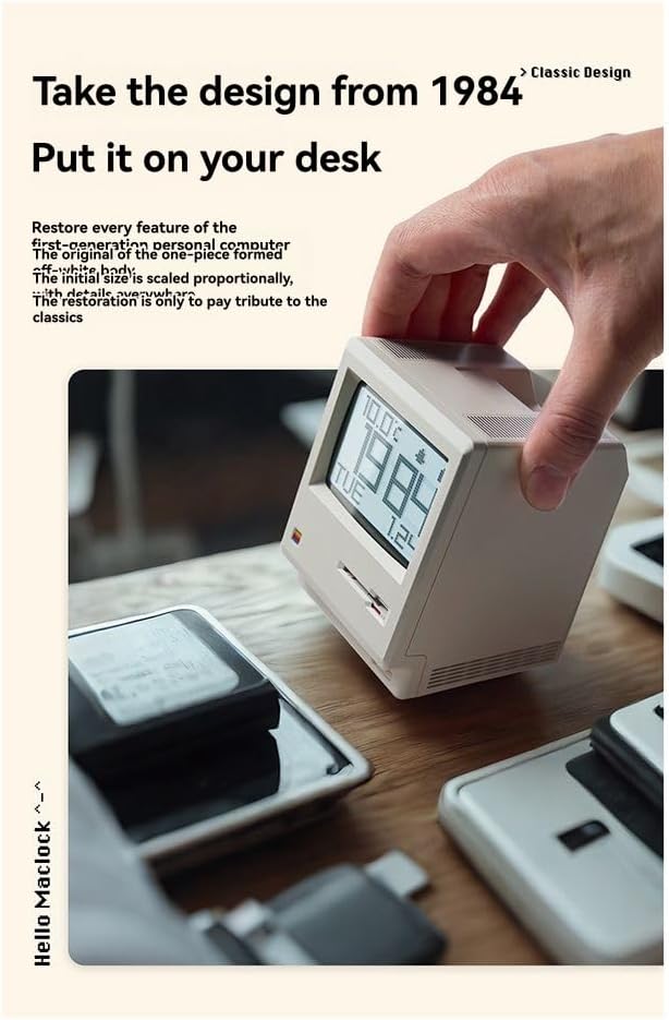 Maclock Retro Alarm Clock