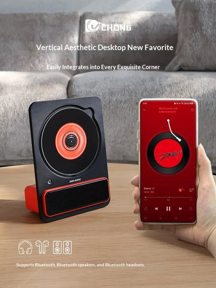 JAEK AUDIO C30 CD Player Wireless Bluetooth Speaker