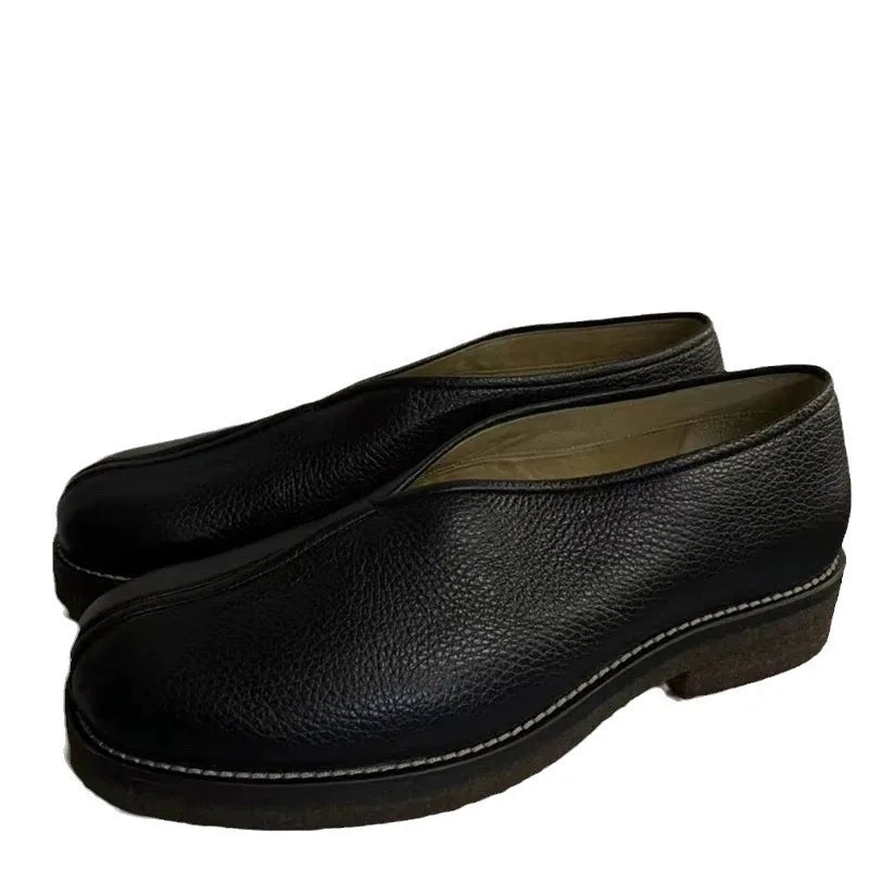 Men’s Leather Slip-On Loafers