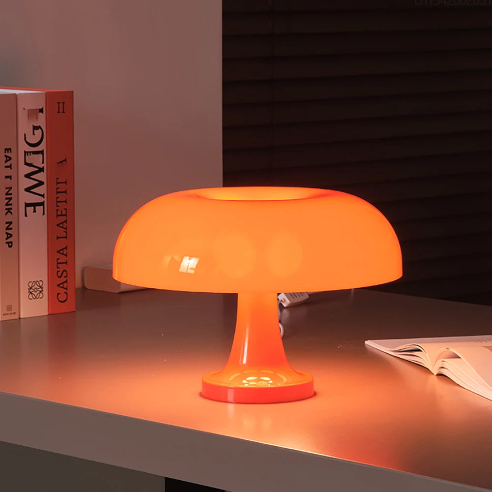 Rechargeable Bauhaus Mushroom Table Lamp