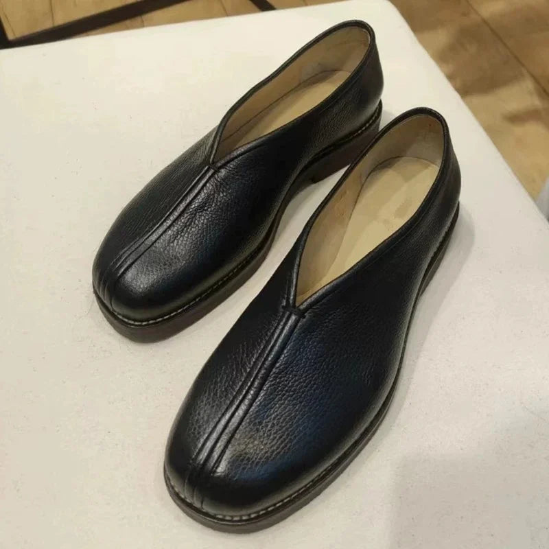 Men’s Leather Slip-On Loafers