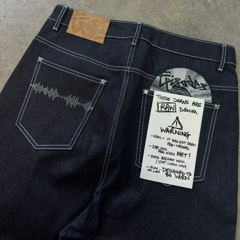 Vintage Raw Denim Jeans