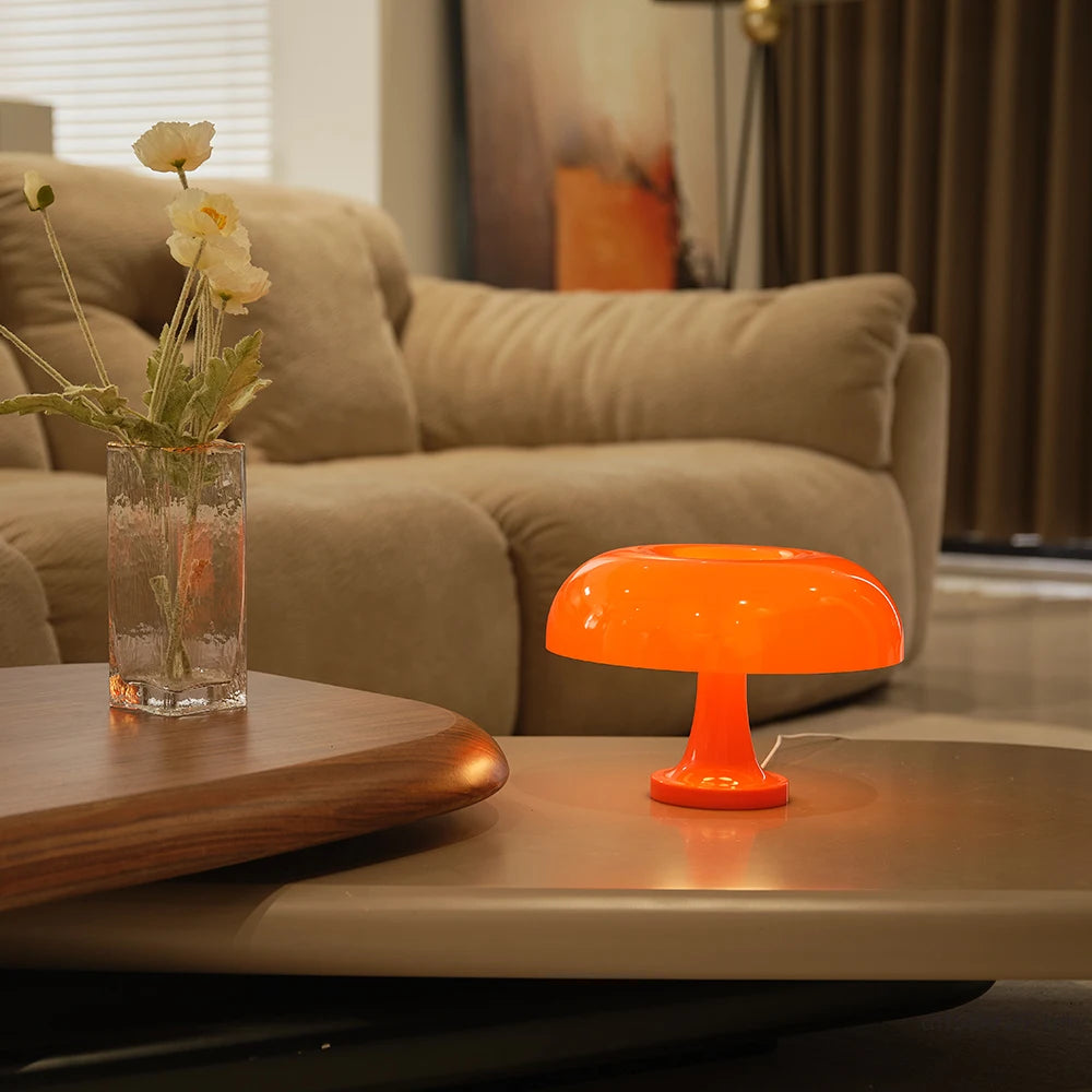 Rechargeable Bauhaus Mushroom Table Lamp